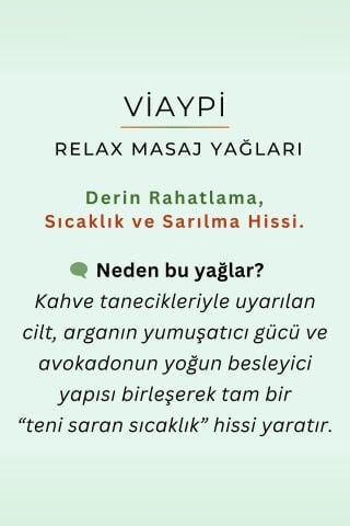 Viaypi Relax Etkili 3'lü Aromaterapi Masaj Yağı Seti