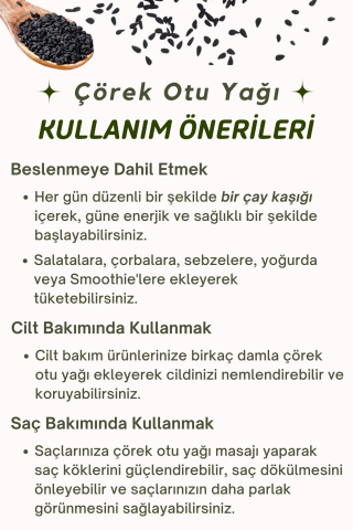 VİAYPİ Soğuk Preslenmiş Çörekotu Yağı / 250ml