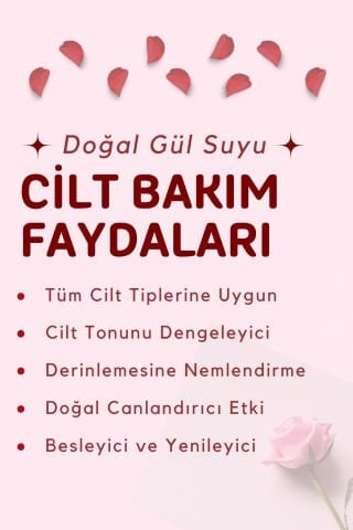 VİAYPİ Roseness – Doğal ve Katkısız Gül Suyu / 250ml