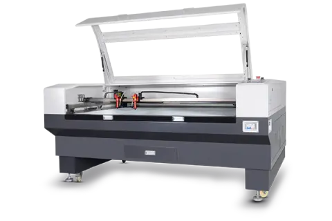Co2 Lazer Kesim Makinesi Çift Kafa 160x100 CM Kesim Alanı 130-150W