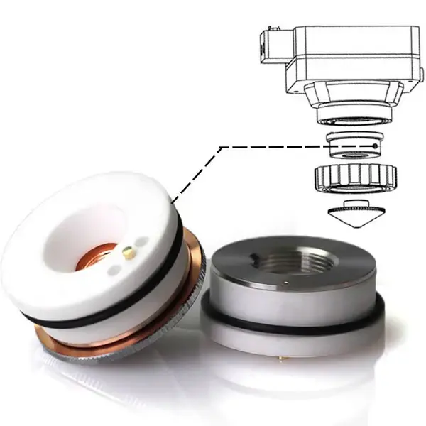 Lazer Kesim Raytools Seramik D32 MM - M14