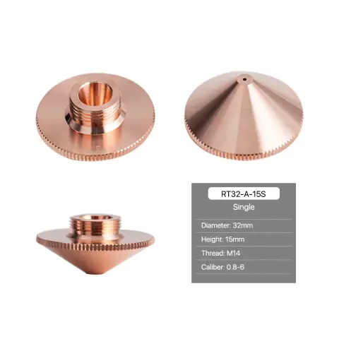 Fiber Lazer Kesim Makinesi Raytools Nozul & Nozzle