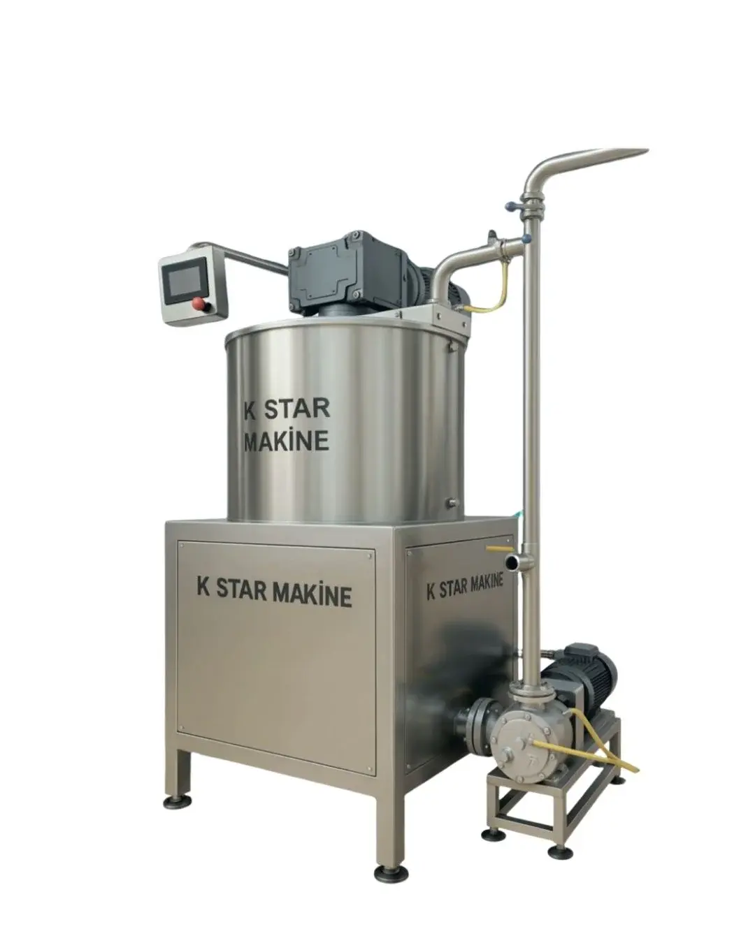 Yüksek Kapasiteli Tam Otomatik Çikolata Mikseri (1000 kg)