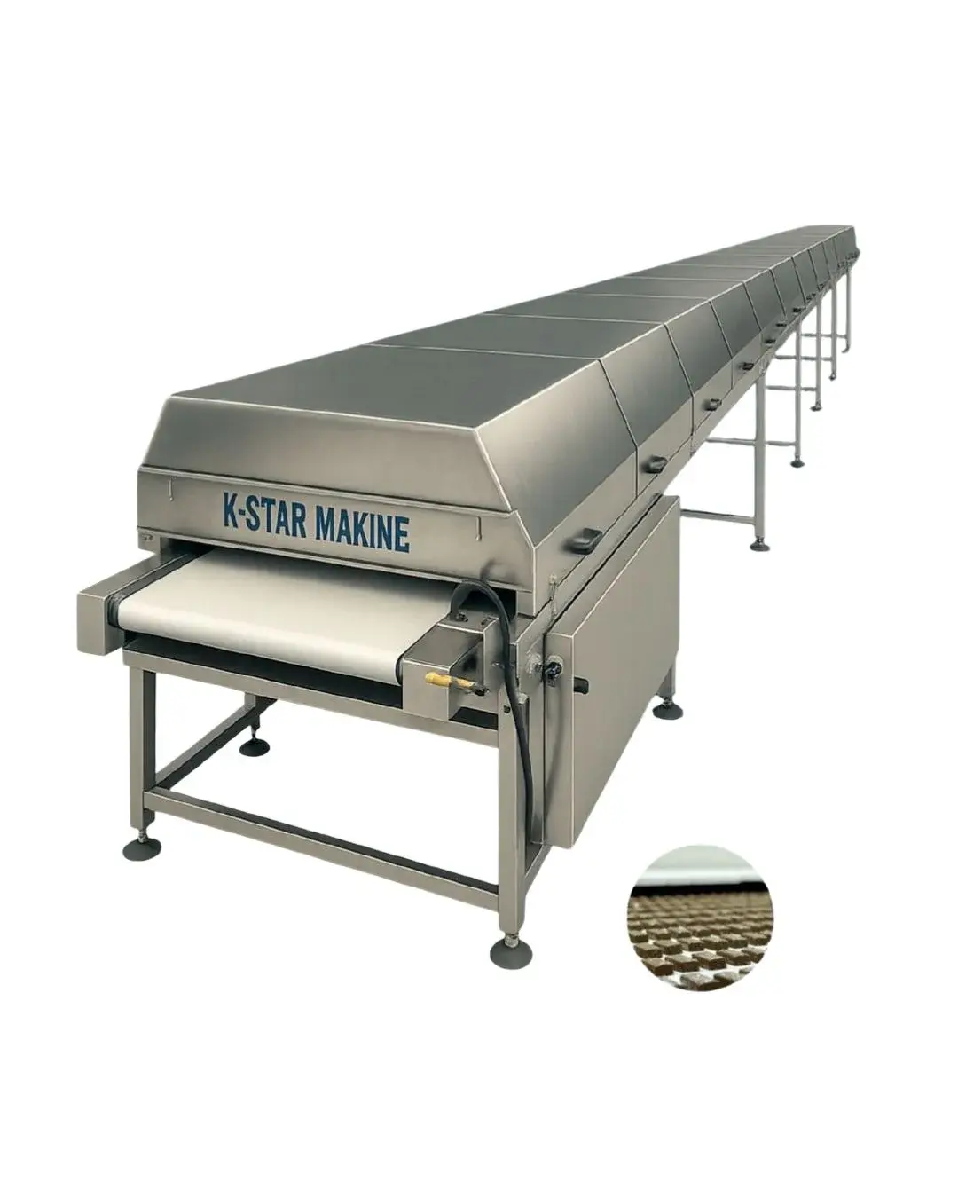 Modüler Çikolata Soğutma Tüneli ( Çift Yönlü Kontrol ve Yüksek Enerji Verimliliği )