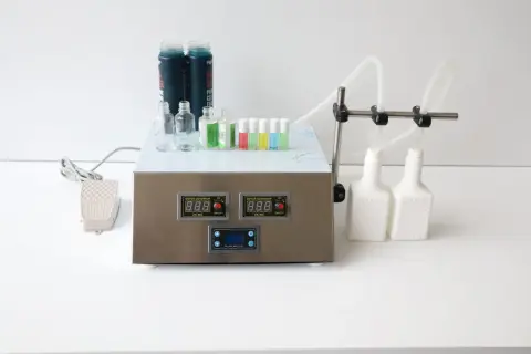 Elektrikli Sıvı Dolum Makinesi PML-2 (Çift Nozullu)