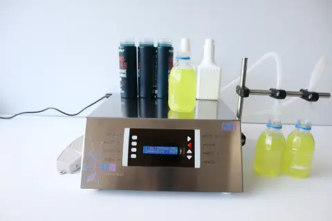 İki Nozullu Kozmetik Dolum Makinesi (AZH2)