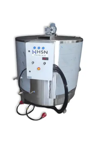 HSN 250 Litre Isıtıcılı ve Karıştırıcılı Dikey Mikser (Pişirme Kazanı)