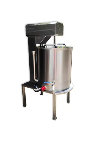 HSN 300 Litre Elektrikli Isıtıcılı ve Karıştırıcılı Pişirme Kazanı