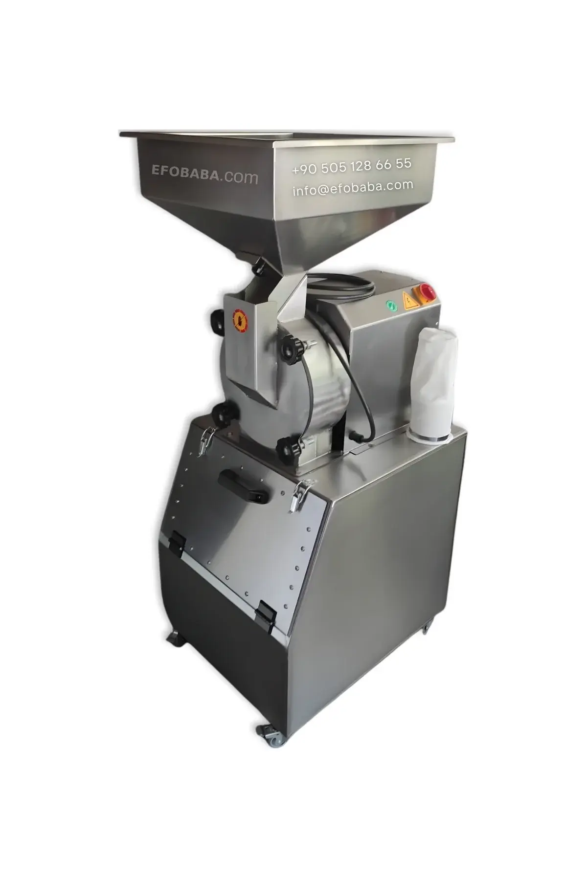 HSN Hazneli Pudra Şekeri Öğütme Makinesi (100 Kg/Saat)