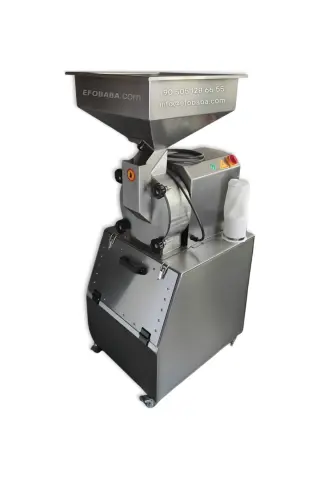 HSN Hazneli Pudra Şekeri Öğütme Makinesi (100 Kg/Saat)