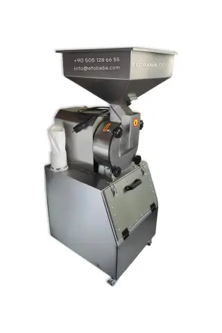 HSN Hazneli Pudra Şekeri Öğütme Makinesi (100 Kg/Saat)