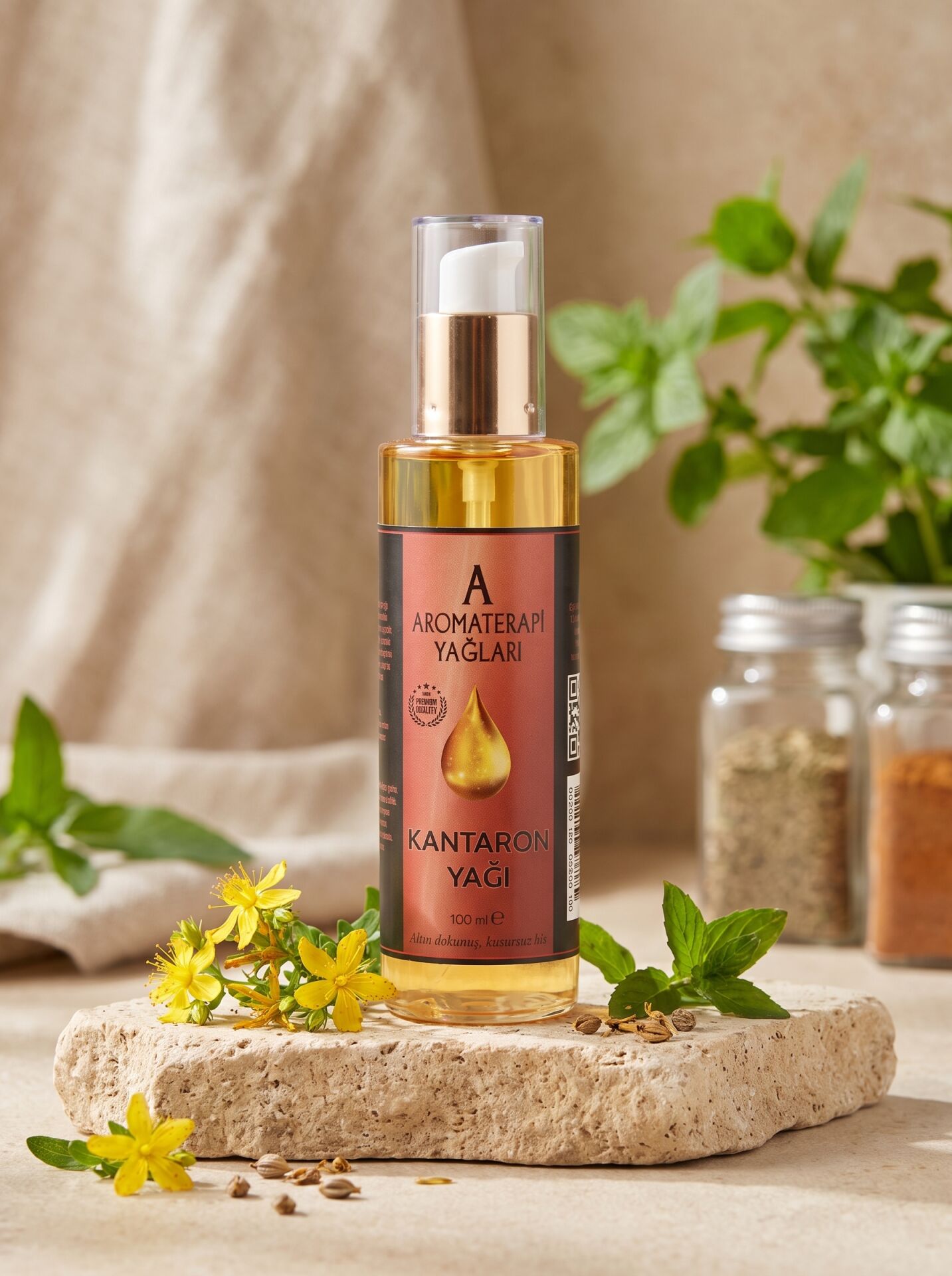 VİAYPİ Soğuk Preslenmiş Sarı Kantaron Yağı 100ml Sprey