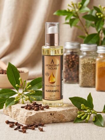 VİAYPİ Relax Masaj Yağı – Karanfil Aromalı 100ml sprey